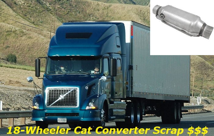 18-wheeler cat converter scrap price